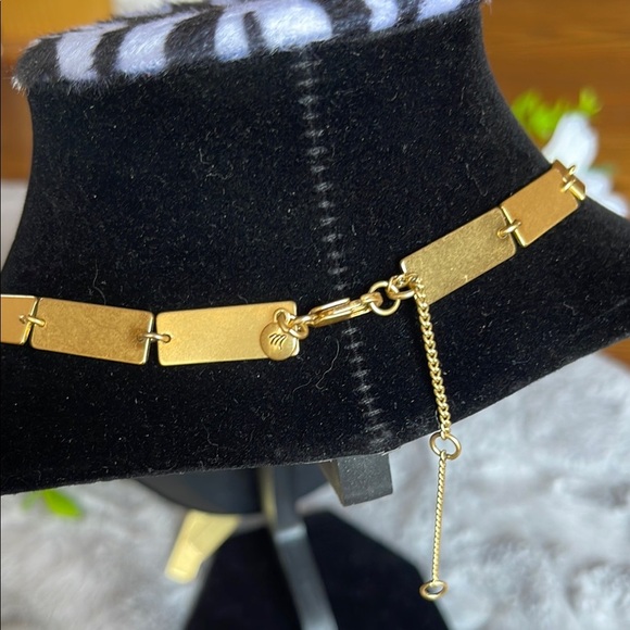 Madewell Gold and Silver Geometric Necklace - Picture 4 of 5